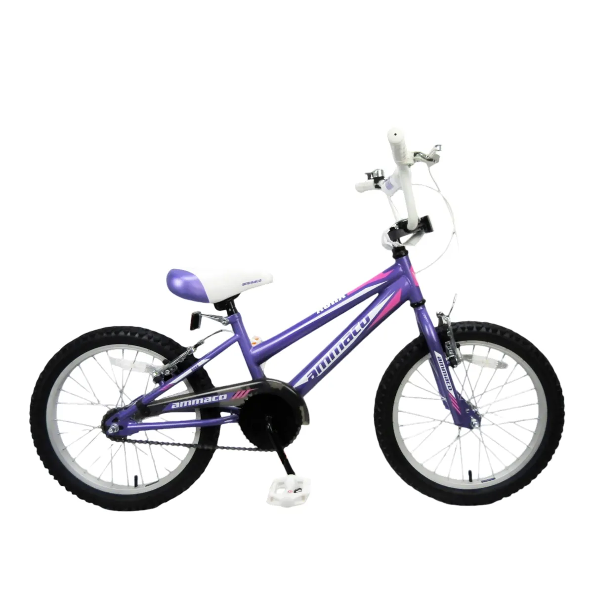 Ammaco Aura 20 Inch kids bike in purple