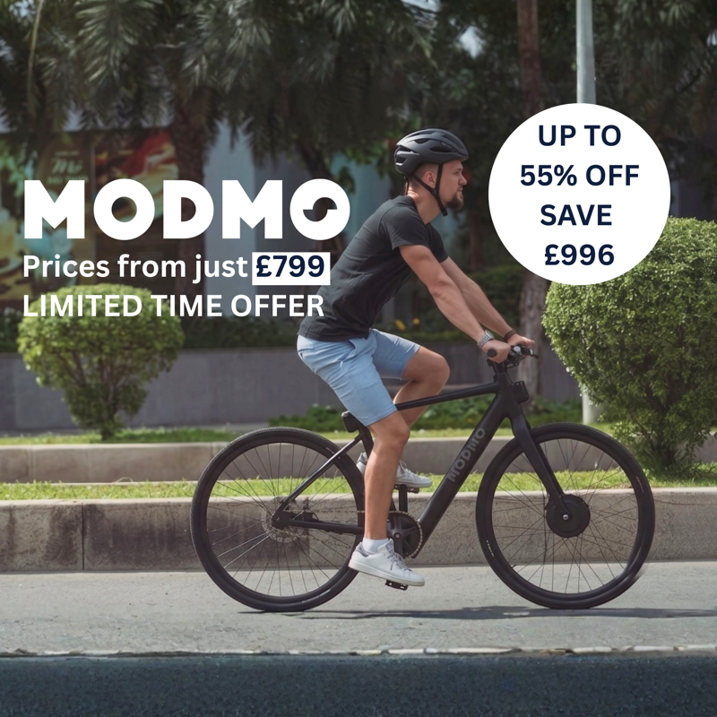 Over 55% off, with bikes from £799