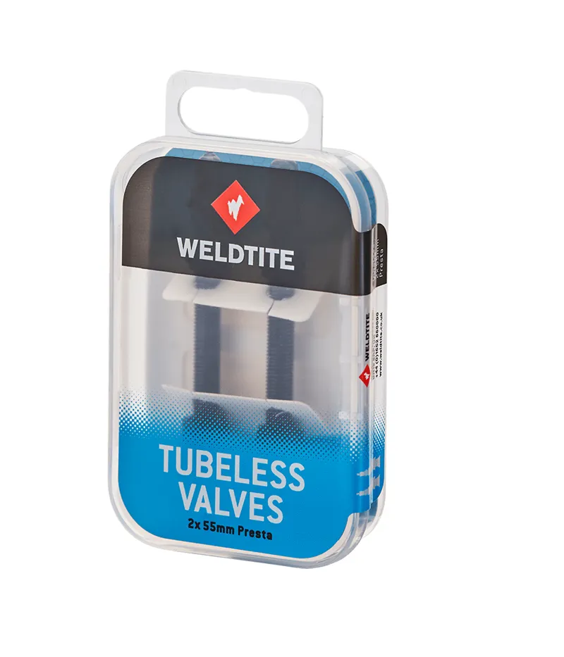 Weldtite Tubeless Presta Valves 55mm