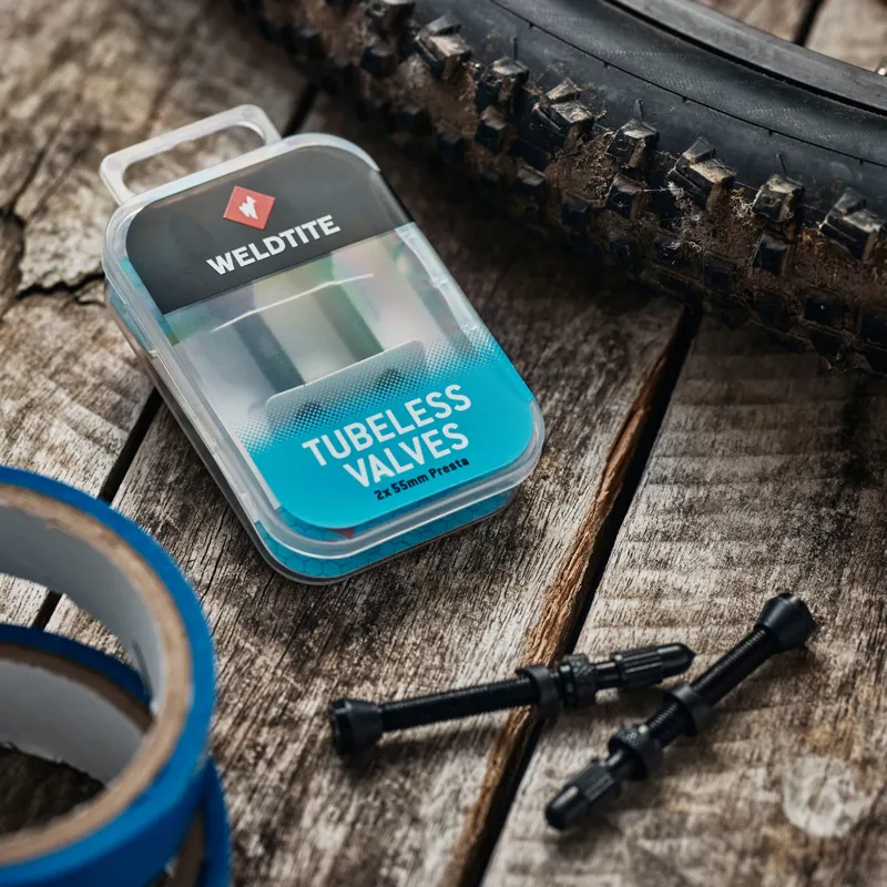 Weldtite Tubeless Presta Valves 55mm-1