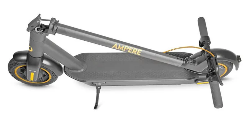Ampere Go Electric Scooter Grey and Gold 10AH-8