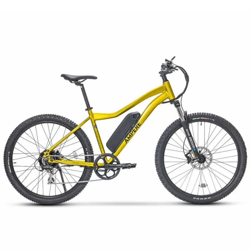 Ampere Explorer Electric Bike Yellow and Black