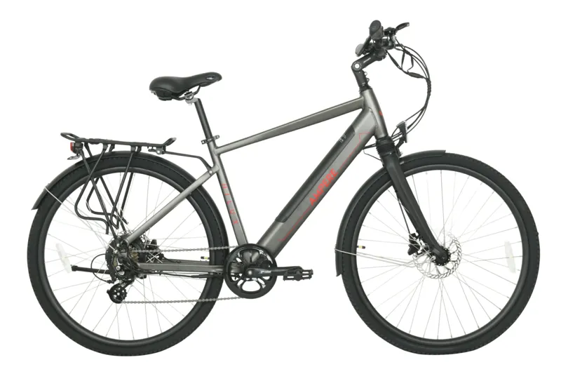 Ampere Hilux Crossbar 700c Wheel Electric Bike Grey