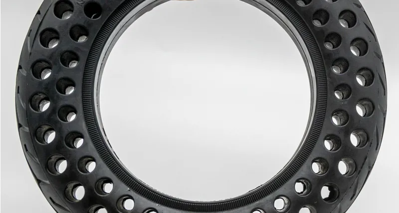 10 Inch Solid E-Scooter Tyre Black-1