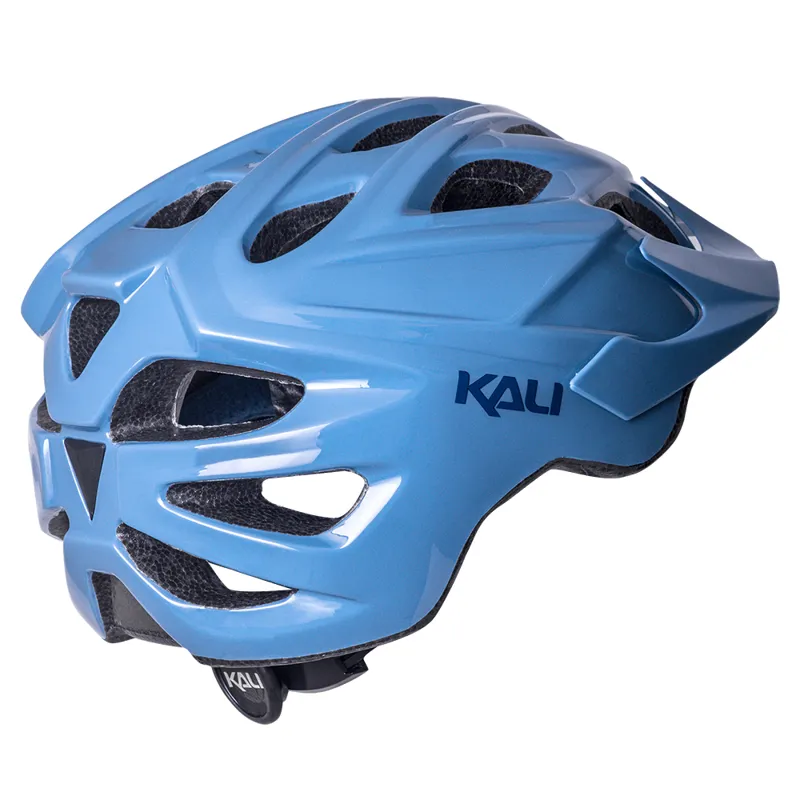 Kali Chakra Solo Solid Thunder Helmet Blue-2