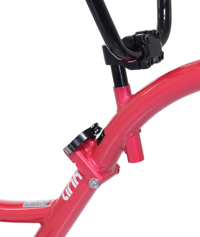 WeeRide Kazam Link Tagalong Bike Pink-2