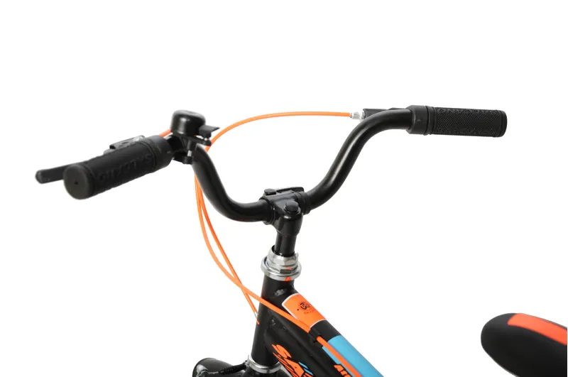 Salcano Attack 16 Inch Wheel Kids Bike Black Orange Blue-4