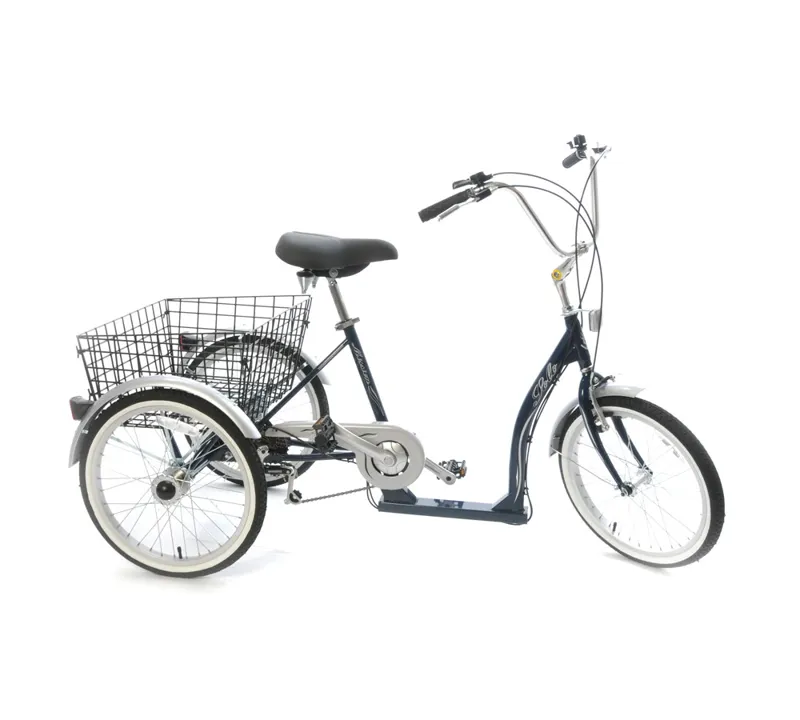Mission Solo Low Step Adult Trike Blue