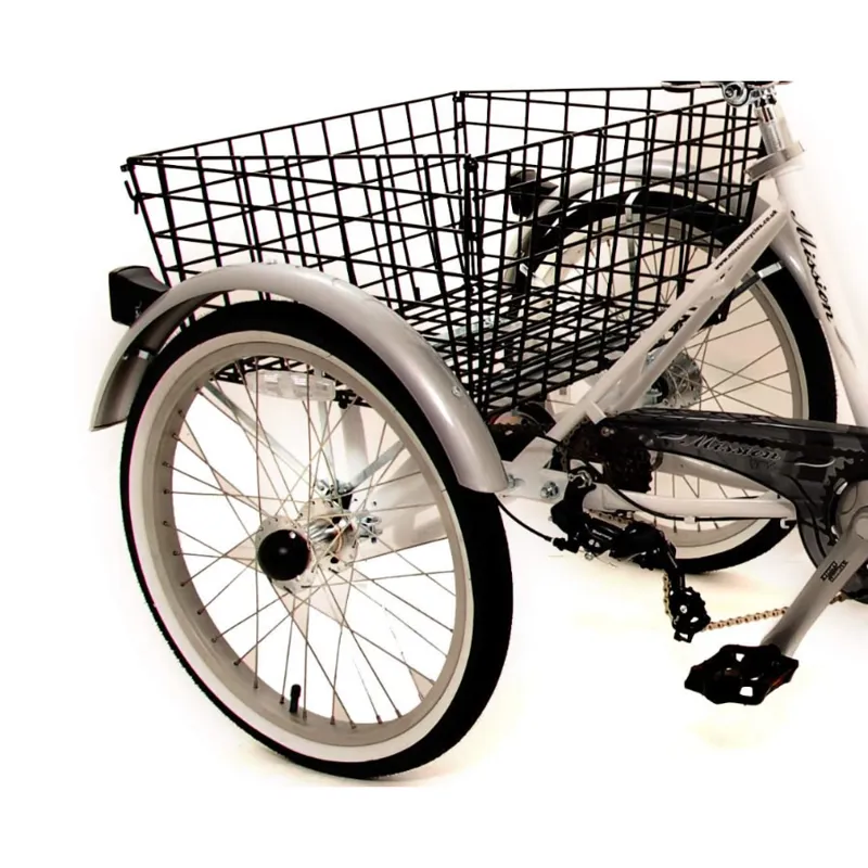 Mission Solo Low Step Adult Trike White-1