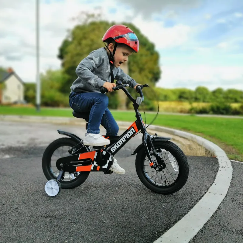 Skorpion Bruno 14 Inch Wheel Kids Bike Black-1