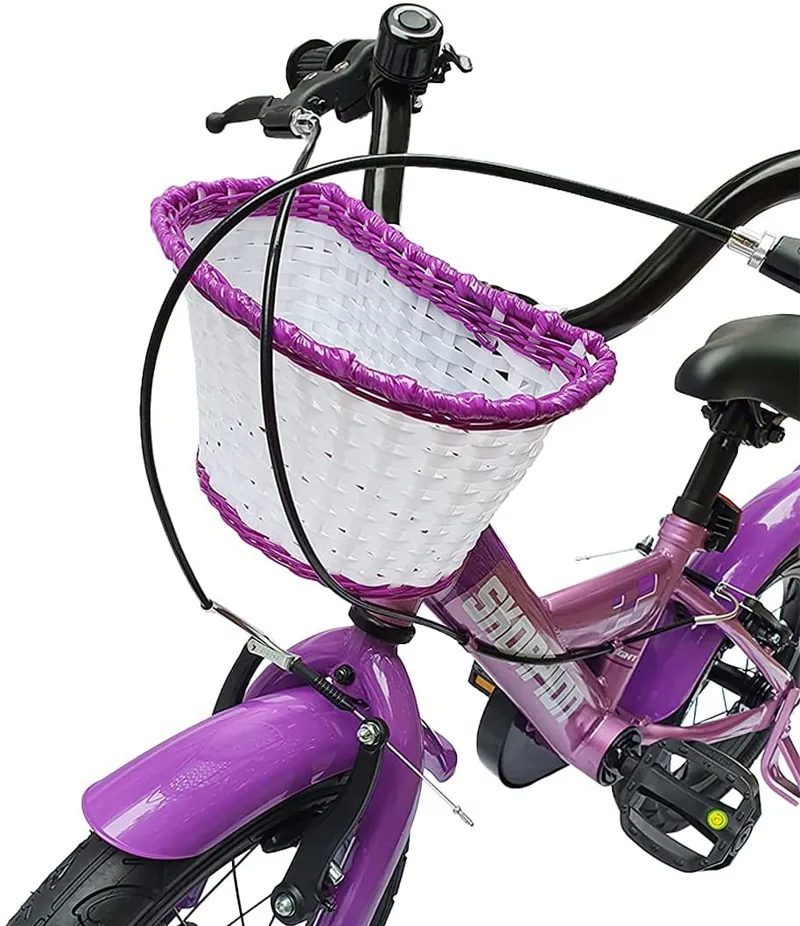 Skorpion Paris 14 Inch Wheel Kids Bike Purple-1