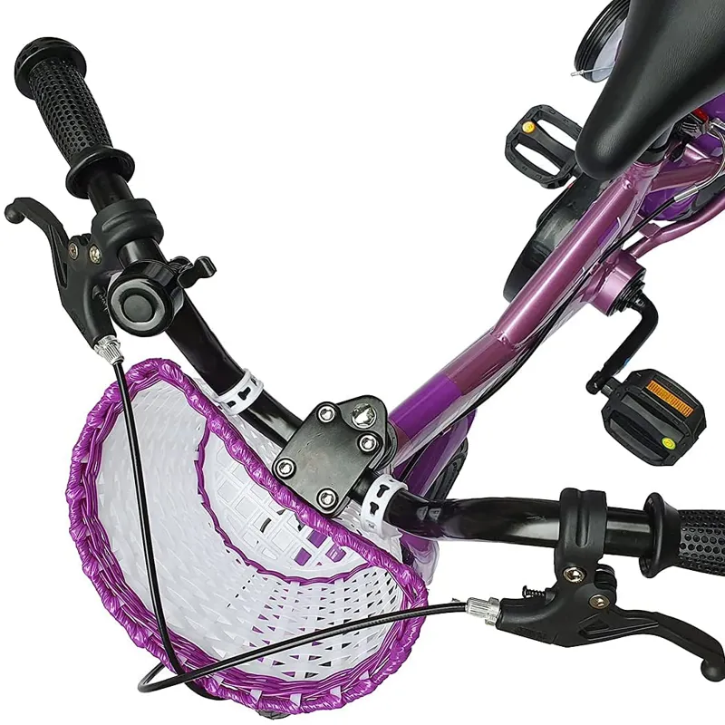 Skorpion Paris 14 Inch Wheel Kids Bike Purple-2