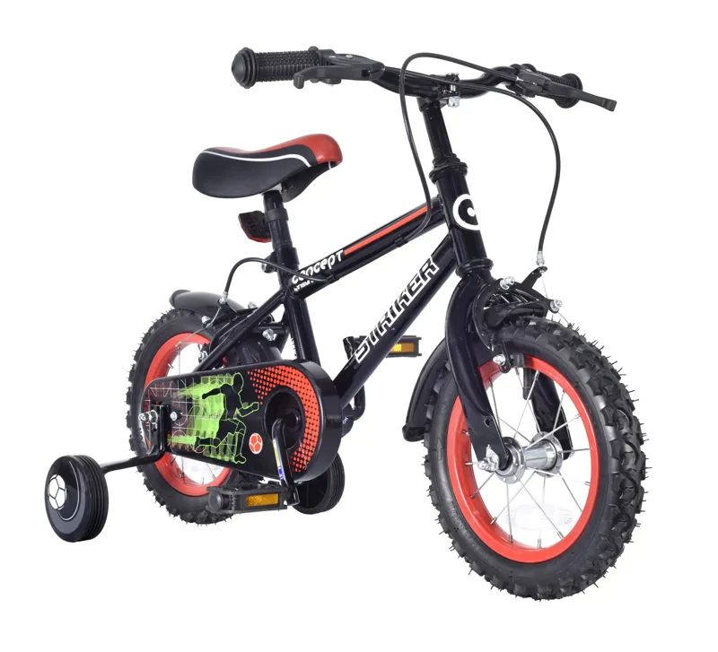 Concept Striker 12 Inch Wheel Kids Bike Black-1
