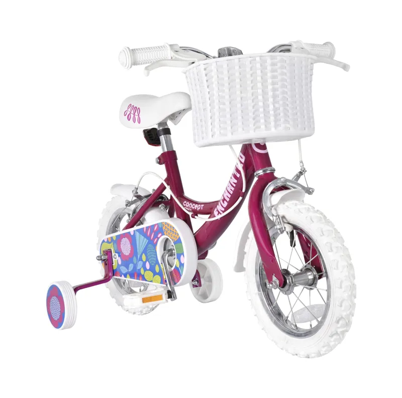 Concept Enchanted 12 Inch Wheel Kids Bike Pink-1