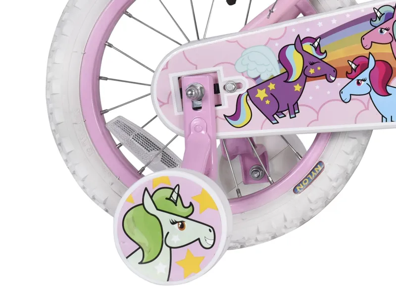 Concept Unicorn 14 Inch Wheel Kids Bike Pink-6