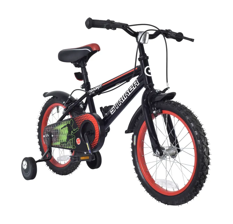 Concept Striker 16 Inch Wheel Kids Bike Black-1