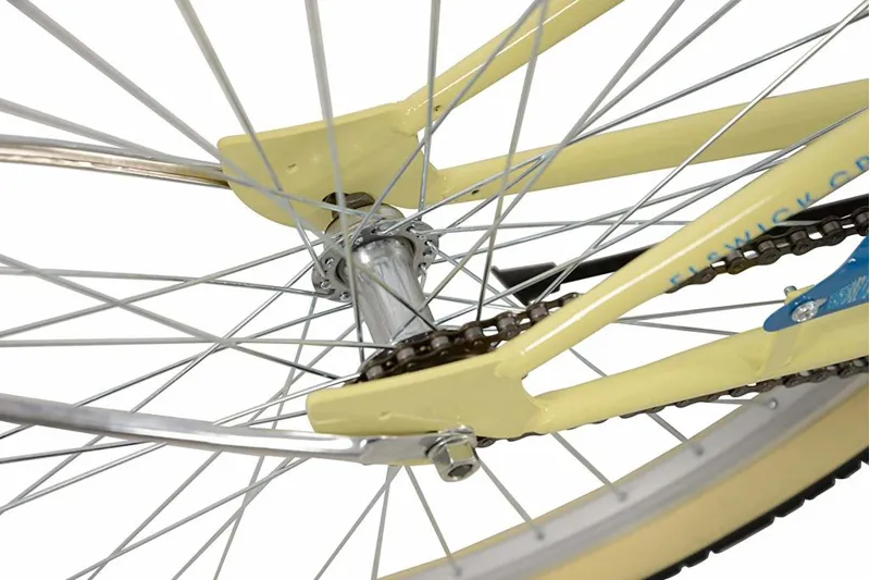 Elswick Jumeirah 26 Inch Wheel Beach Cruiser Cream and Blue-2