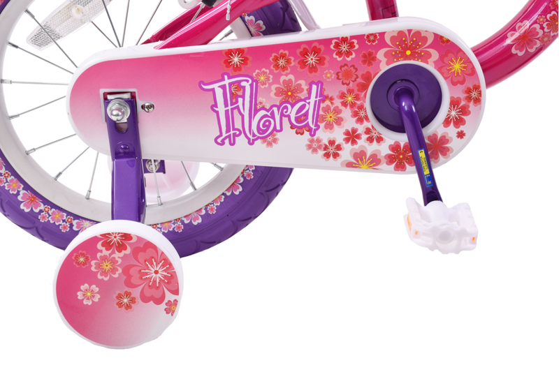 Spike Floret 14 inch Wheel Kids Bike Purple and Pink-6