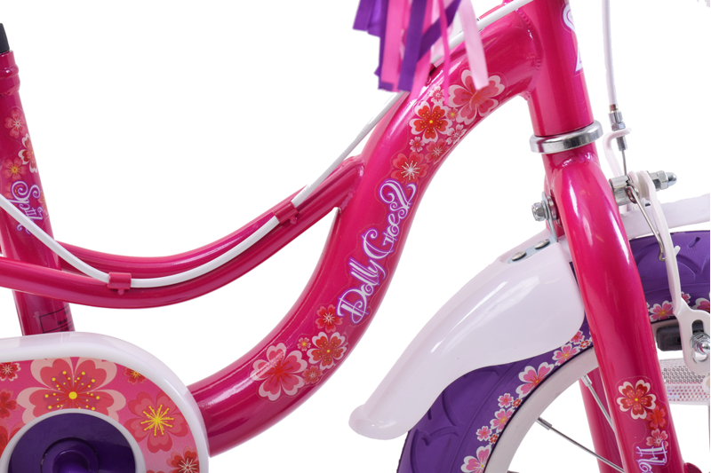 Spike Floret 14 inch Wheel Kids Bike Purple and Pink-3