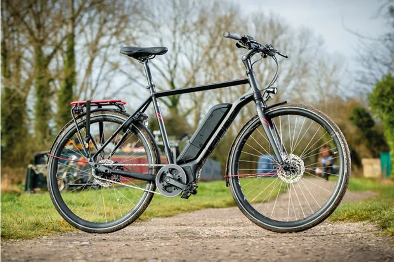 Frappe FSD M200 700c Wheel Electric Bike Black-1