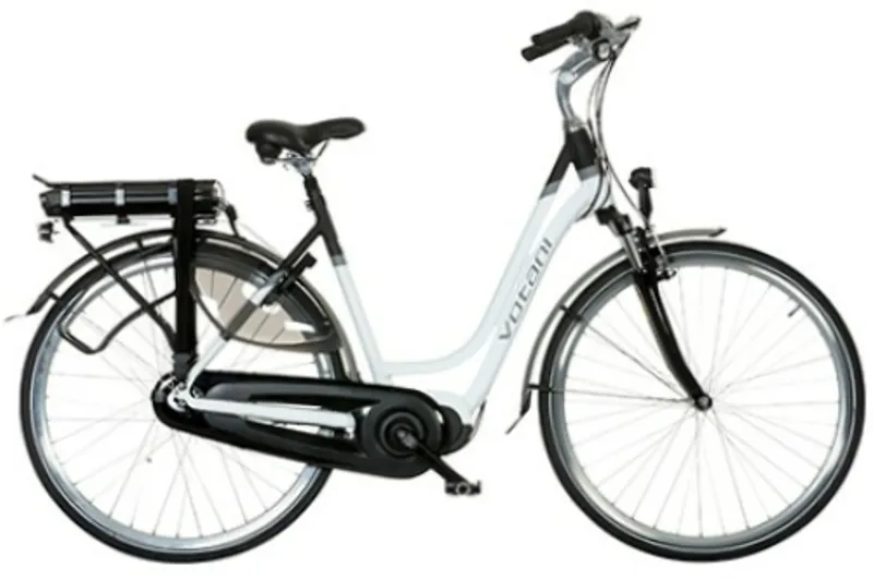 Votani X1 700c Wheel Electric Bike White Mid Drive