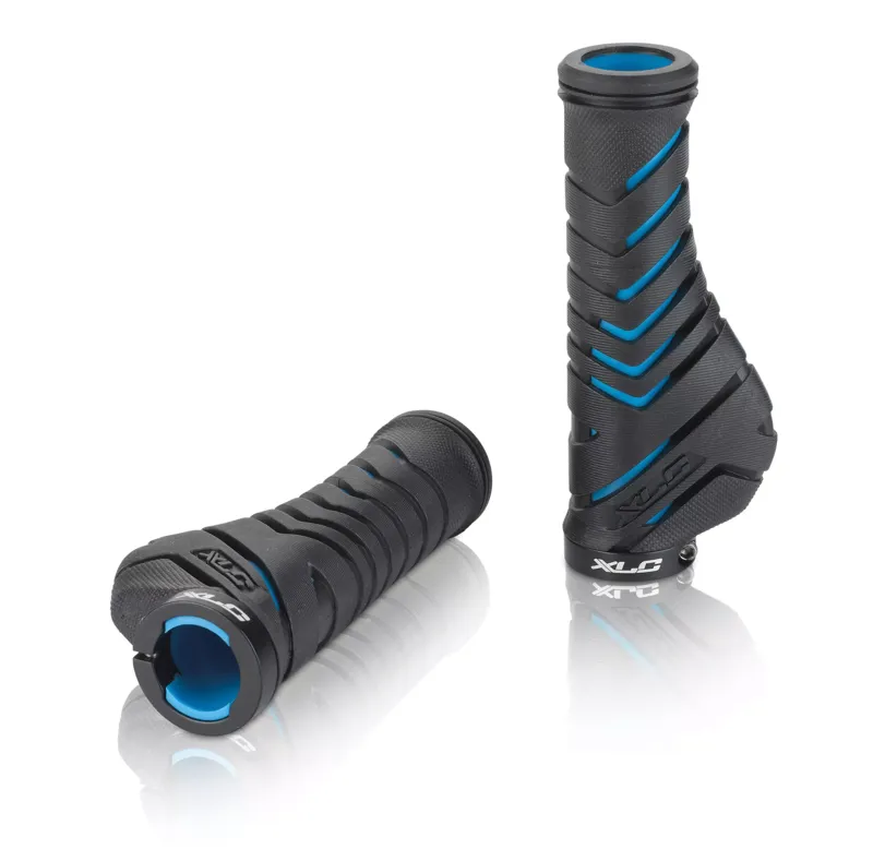 XLC Dual Density Ergonomic Handlebar Grips Black