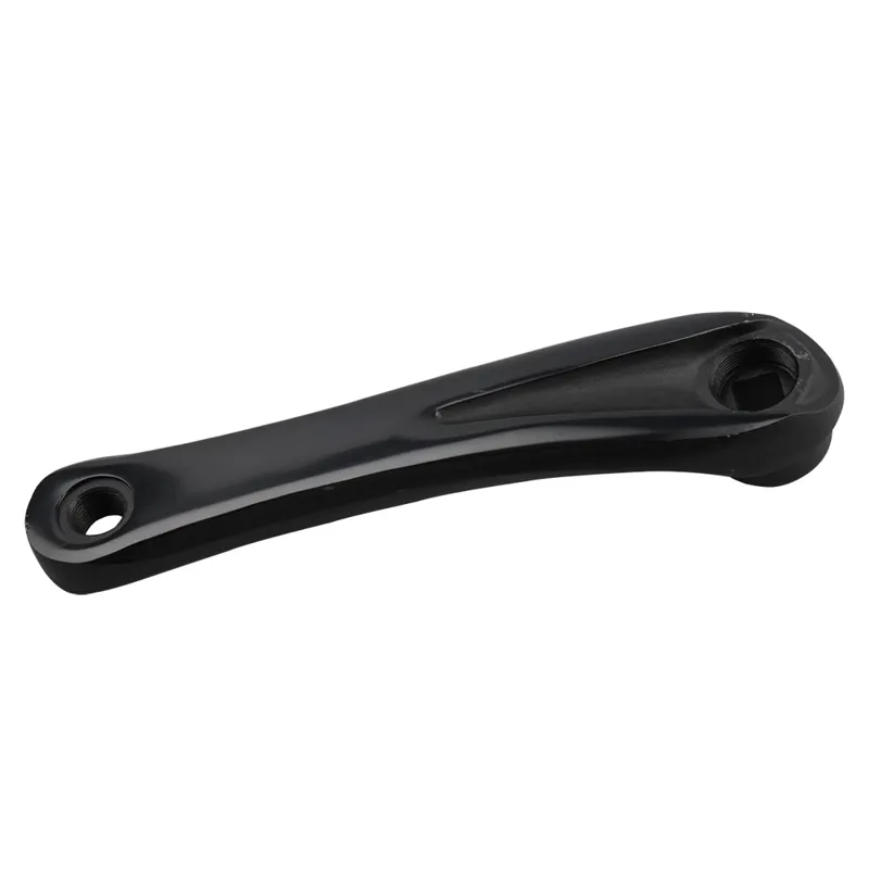 Left Hand Crank Arm Square Hole 175mm Black