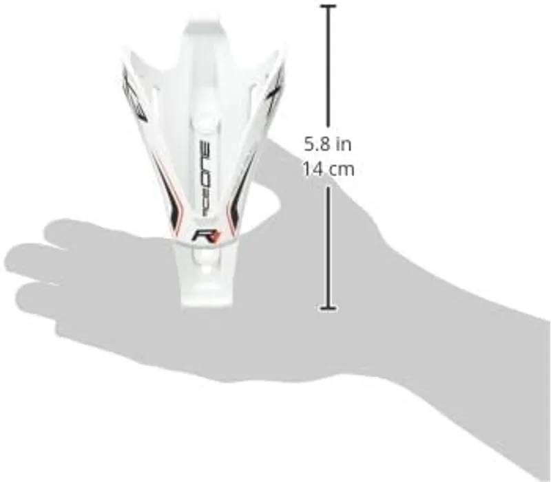RaceOne X3 Bottle Cage White-2
