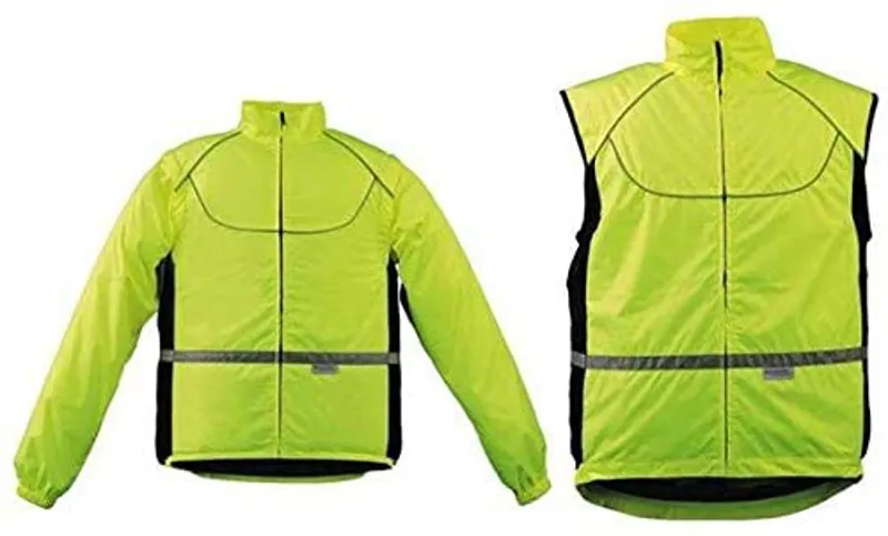 Wowow Hi-Viz Outdoors 2 In 1 Jacket Gilet