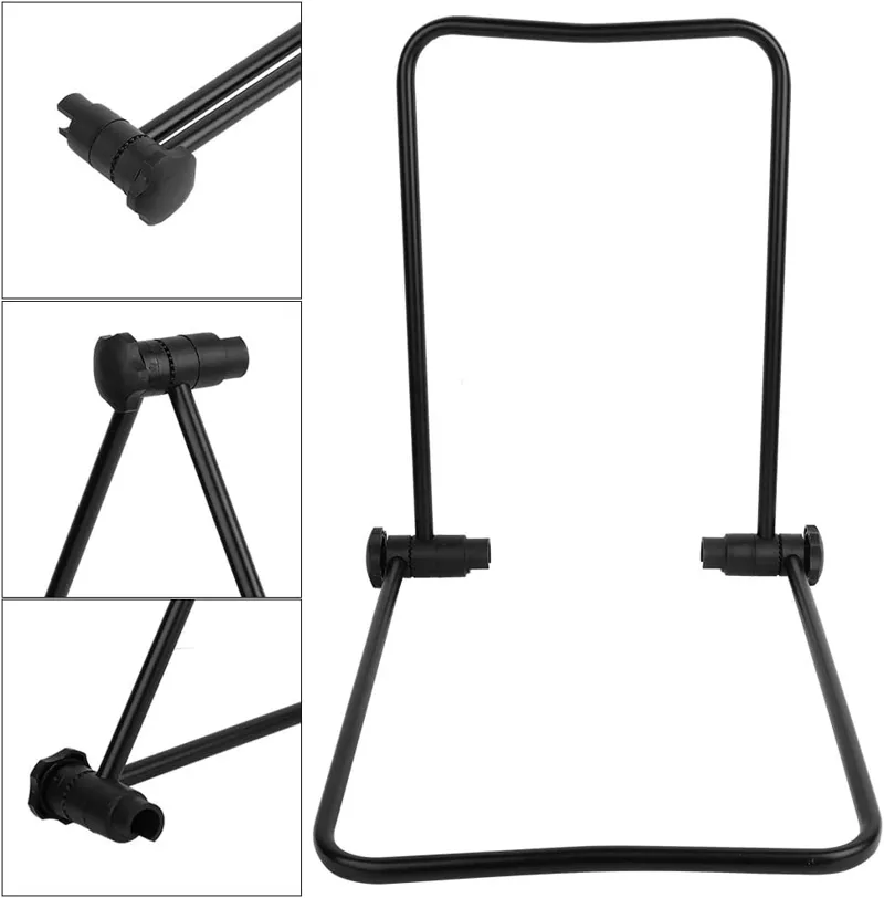 Portable Bike Display Stand Black-1