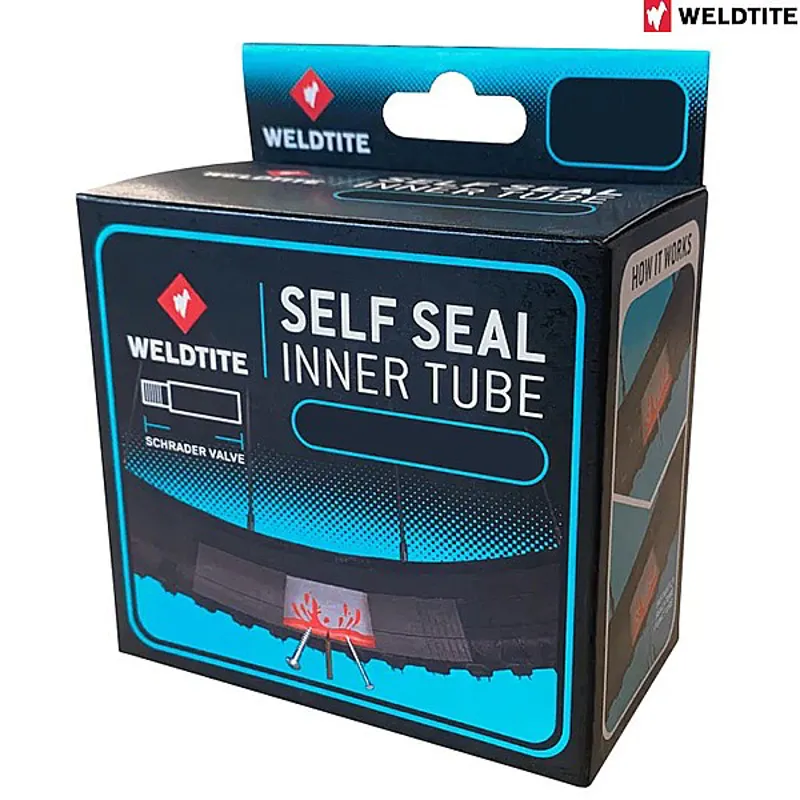 Weldtite 20 x 1.75 - 2.125 Schrader Valve Self Sealing Inner Tube