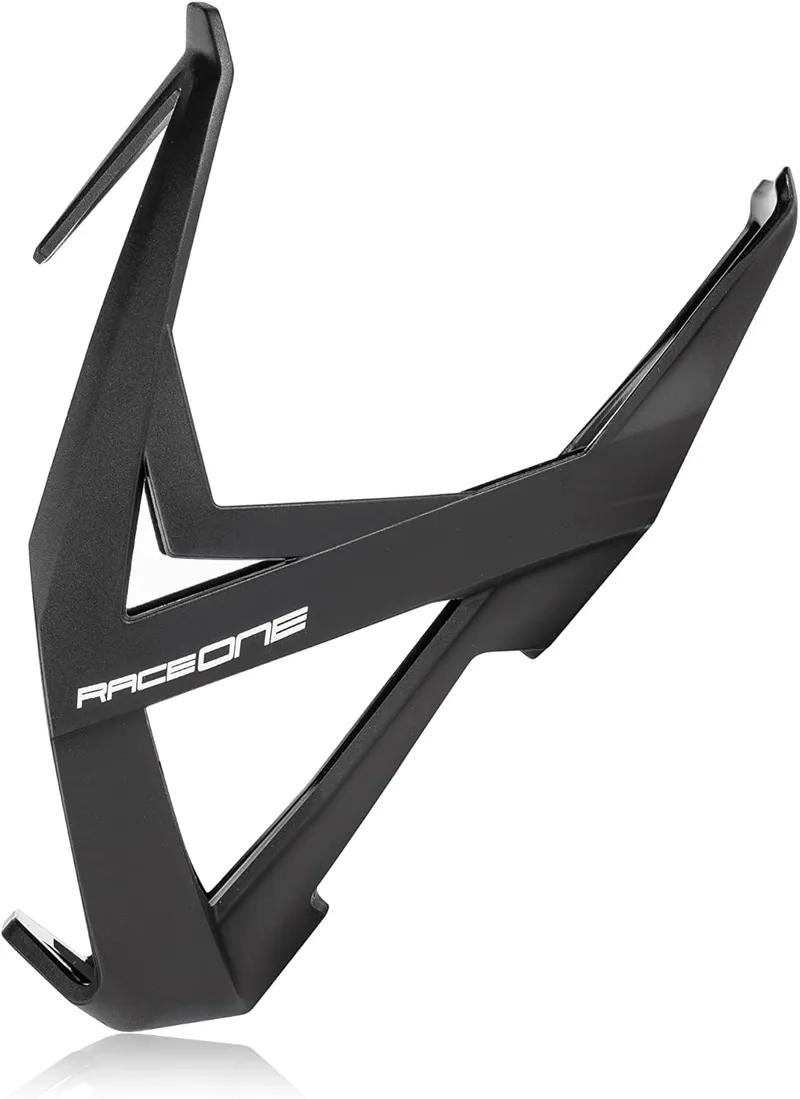 RaceOne Ziko Bottle Cage Black Silver-1
