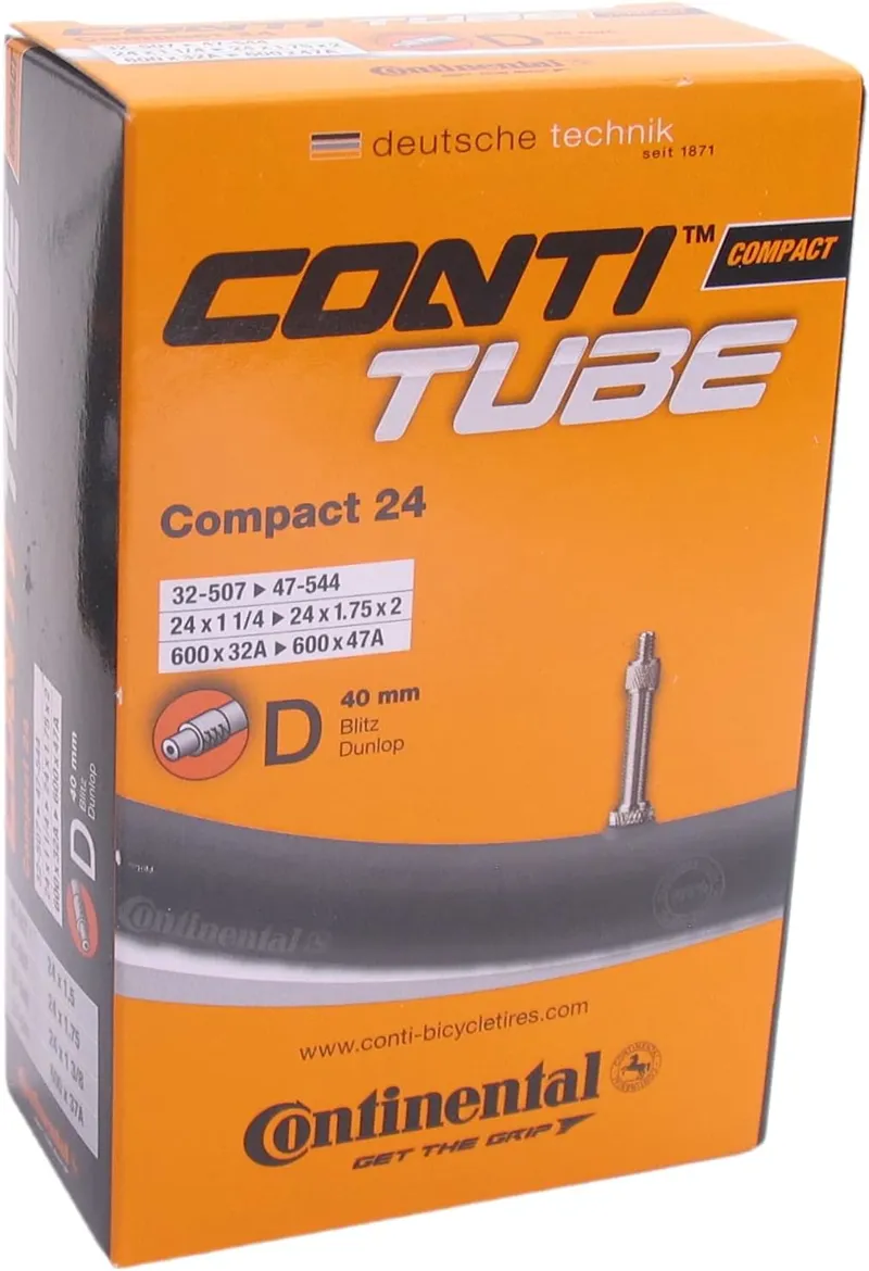 Continental Compact 24 x 1.75 - 2.00 Dunlop Valve Inner Tube