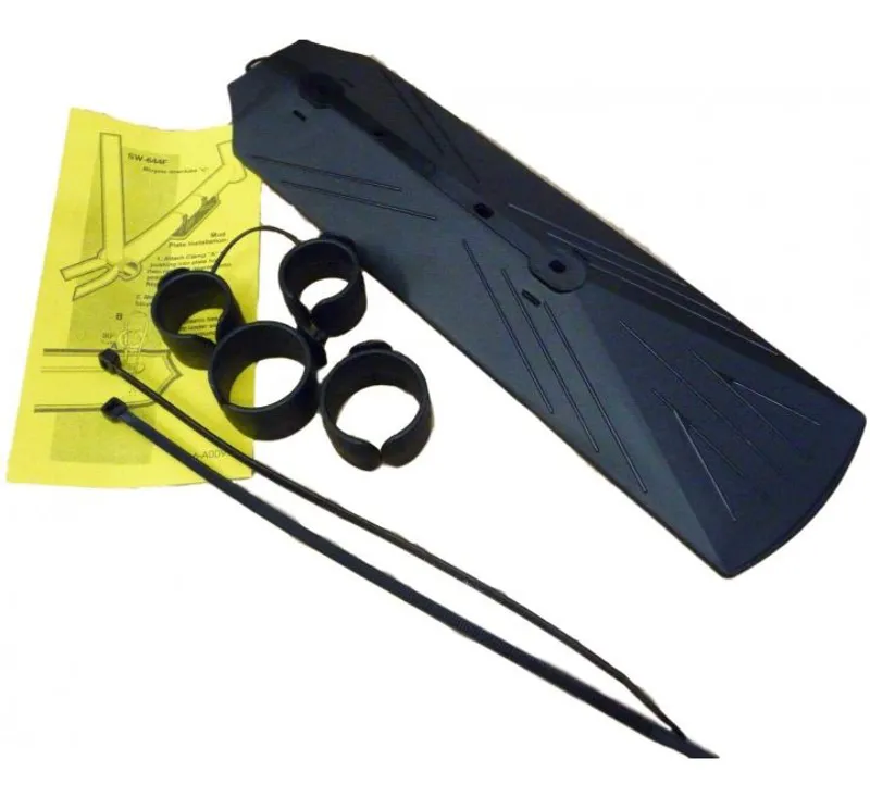 Mudplate Downtube Mudcatcher Black