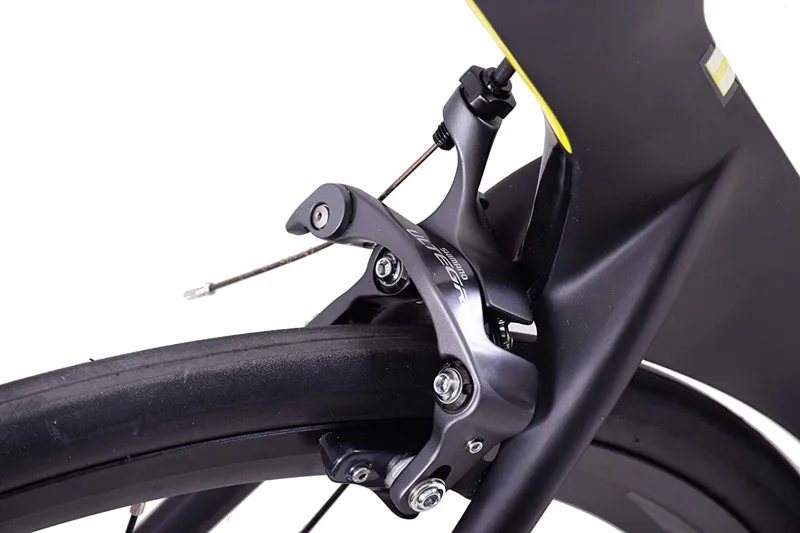 Tropix Paris Sports Road Bike Black and Yellow-4