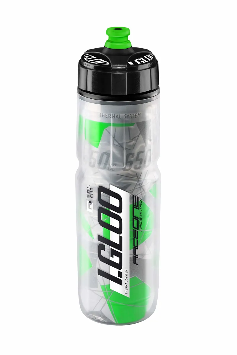 RaceOne R1 Igloo Thermal Water Bottle Green-1