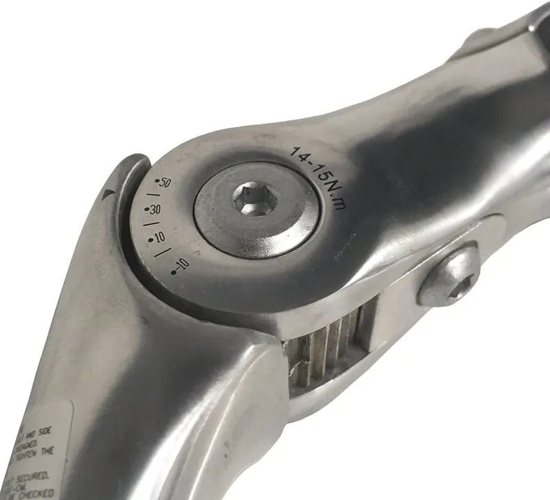 Raleigh Adjustable Quill Handlebar Stem 22.2mm Silver-2