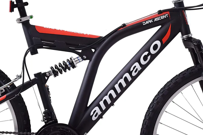 Ammaco Dark Ascent Mountain Bike Black-4