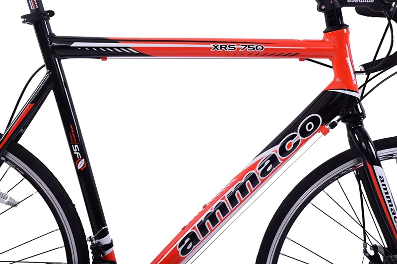 Ammaco XRS750 Road Sports Bike Red and Black-4