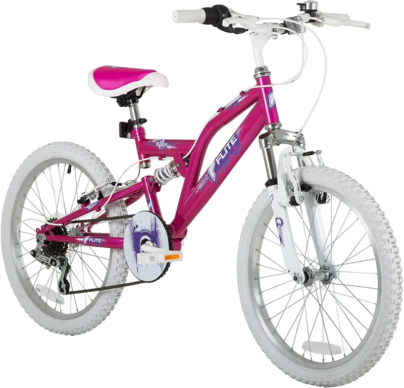 Flite Spin 20 Inch Wheel Kids Bike Pink-1
