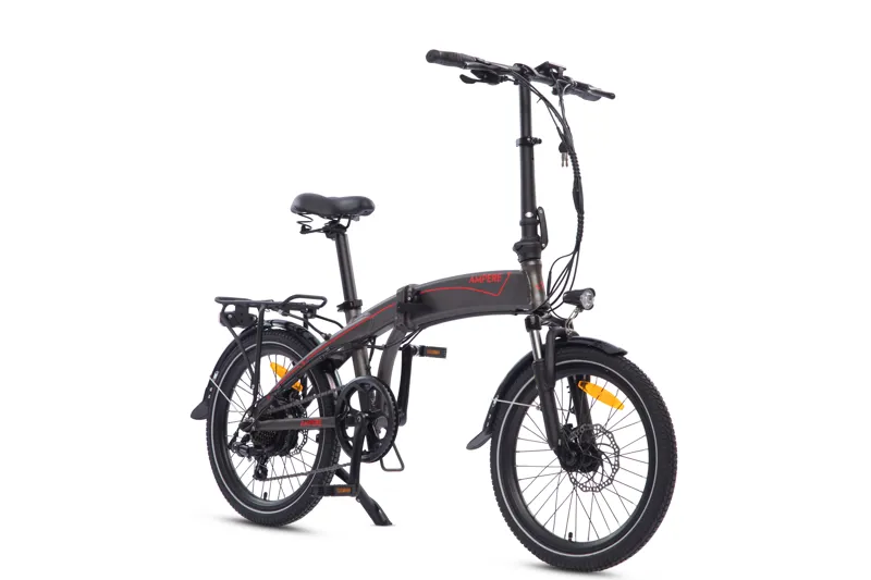 Ampere Mode Folding Electric Bike Grey-1