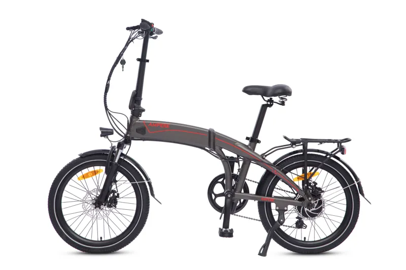 Ampere Mode Folding Electric Bike Grey-2