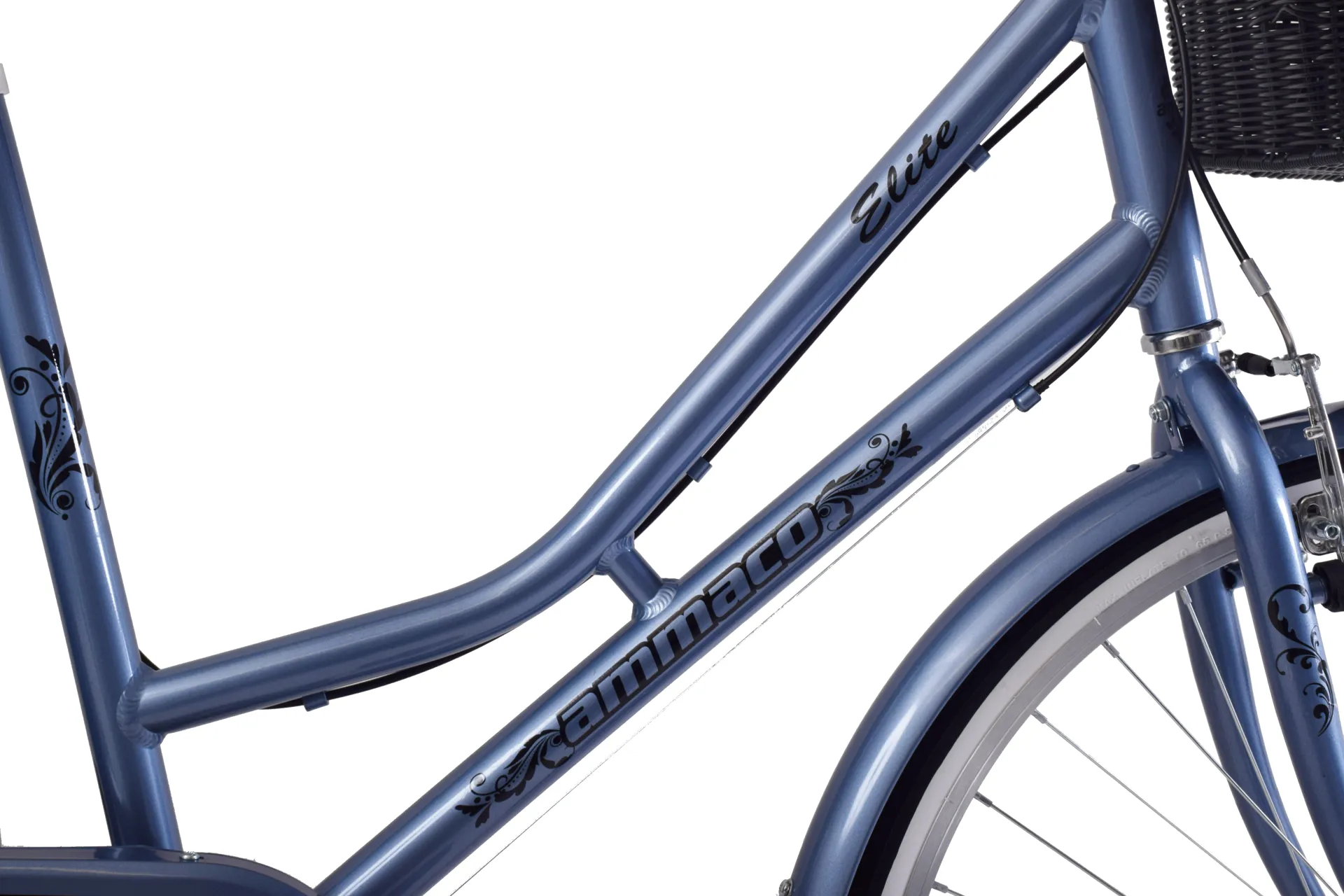 Ammaco Elite Dutch Lifestyle Bike Blue
