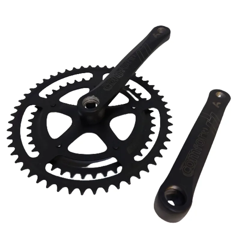 Comfort Double Chainset 52/42T x 170mm Black-1