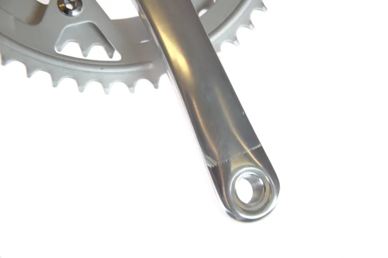 Lasco Double Chainset 42/52T x 170mm Silver-4