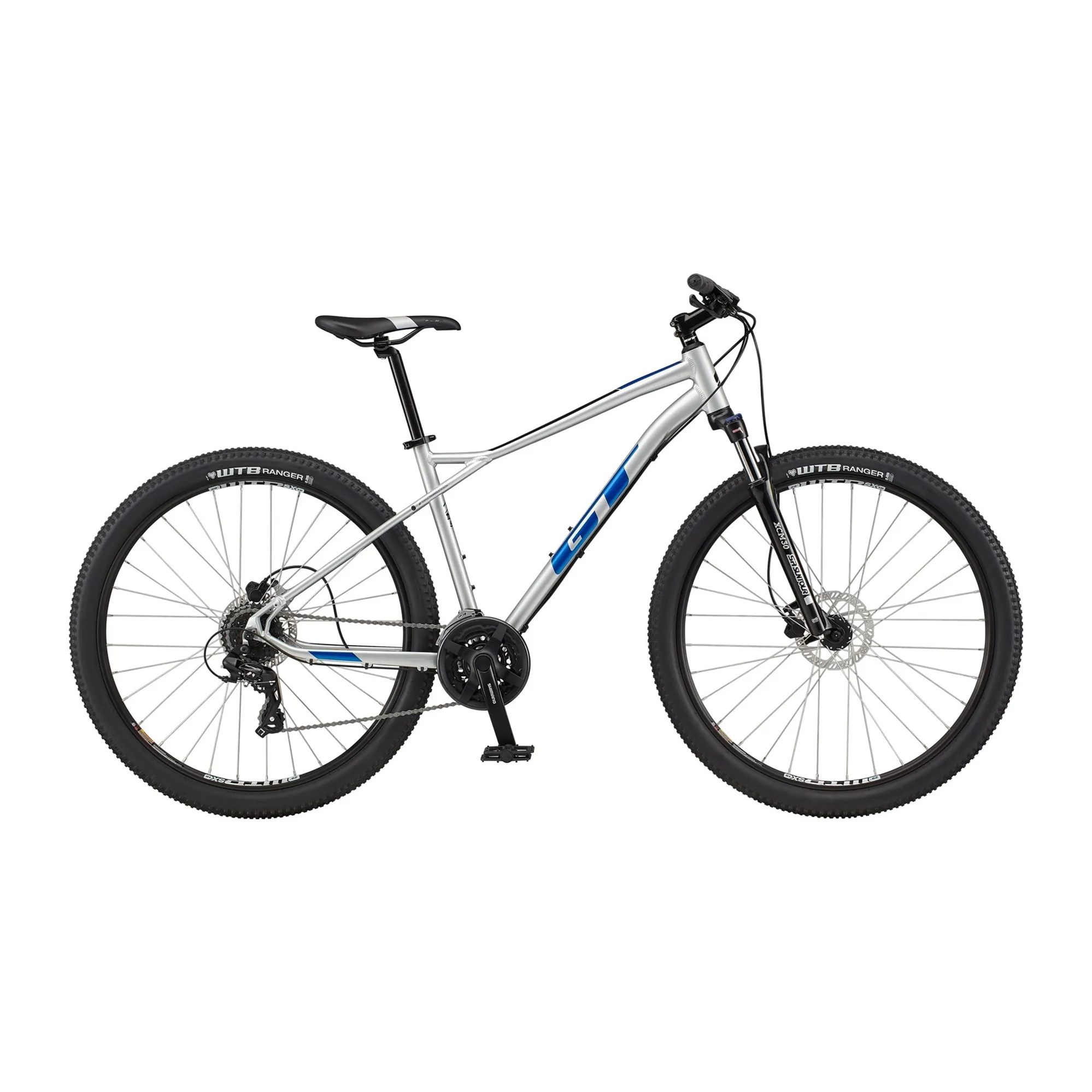 GT Aggressor Expert Mountain Bike Silver - Main Image