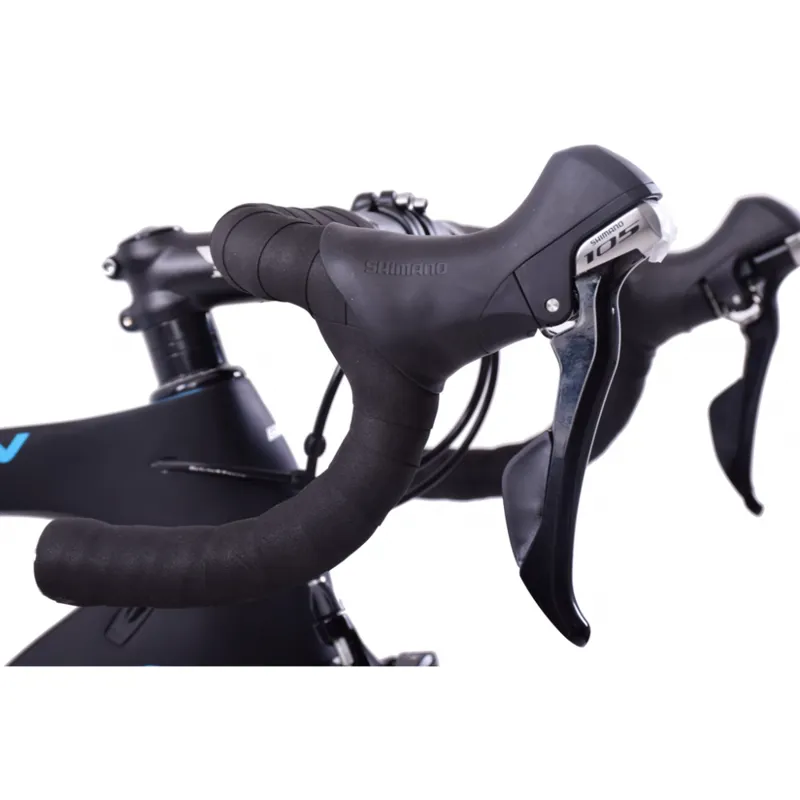 Tropix Milan Sports Road Bike Black and Blue-7