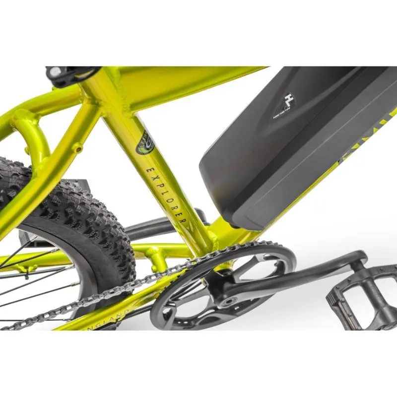 Ampere Explorer Electric Bike Yellow and Black-5