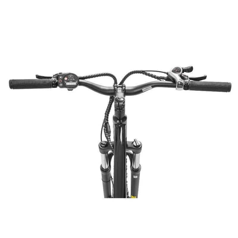 Ampere Explorer Electric Bike Black and Yellow-5