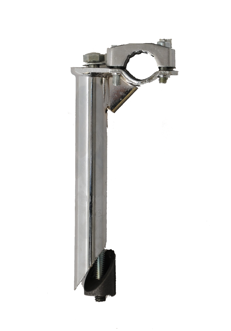 BMX Quill Handlebar Stem 22.2mm Chrome -1